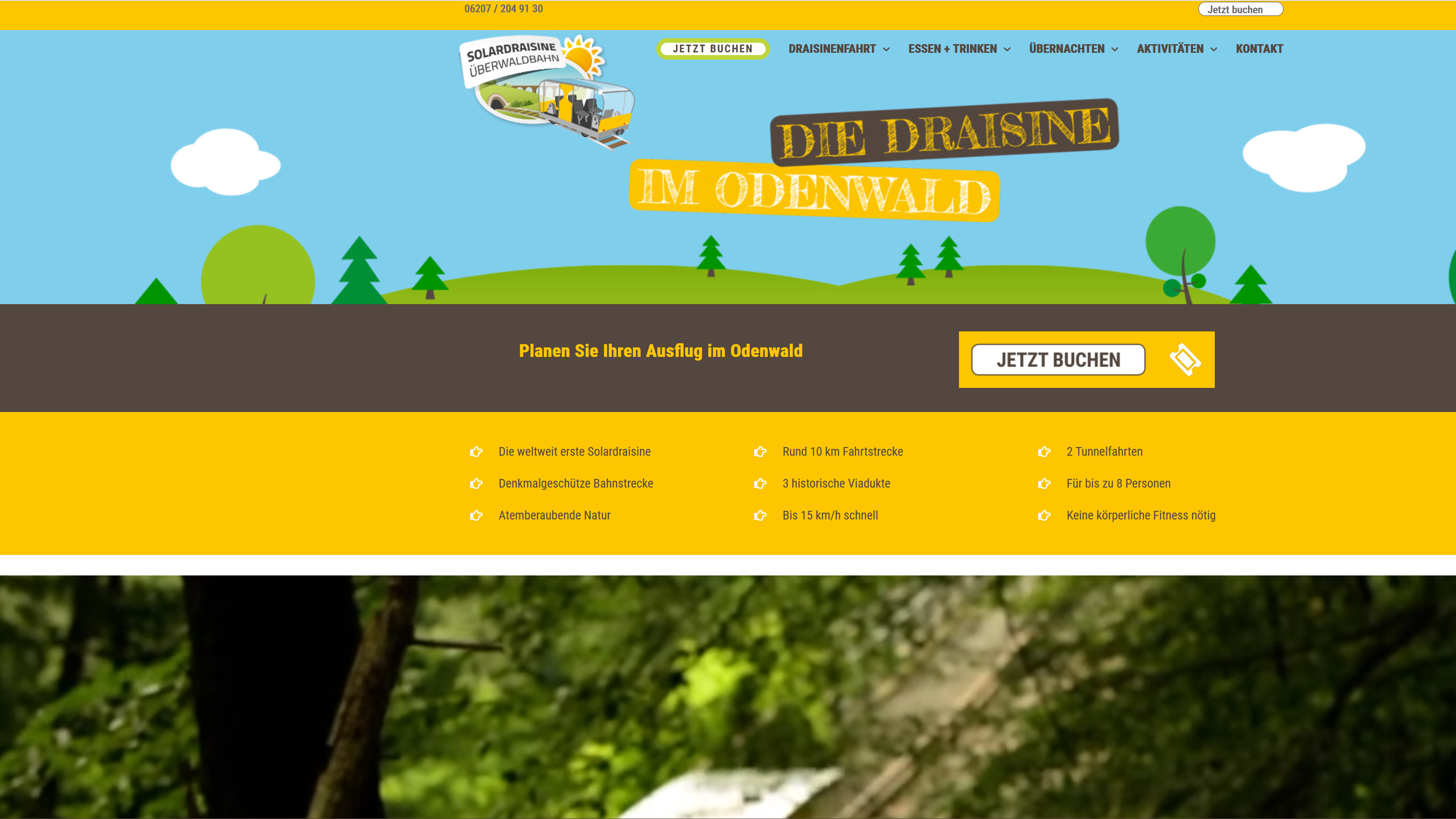 Solardraisine Überwaldbahn